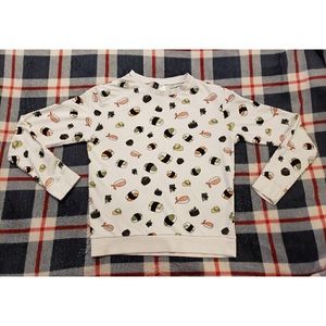 H&M sushi print sweater